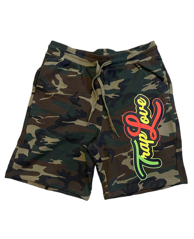 Trap Love Rasta Shorts