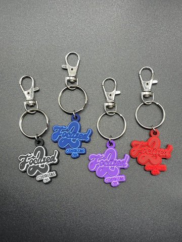 2Focused Key Chain W Hook